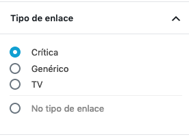 Enlace crítica